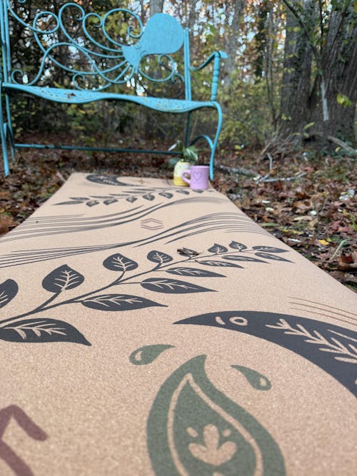 Inhale Exhale Aura Cork Yoga Mat