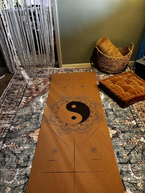 Balance and Unity Aura Cork Yoga Mat