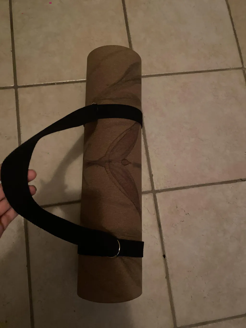 Black Sling and Mat Strap