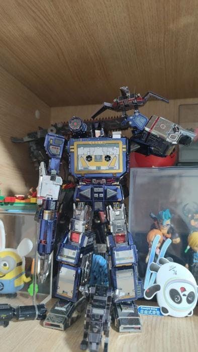 INFINITE L ラキドロ(soundwave) Transformers Collaborative G.I. Joe Mash-Up Soundwave