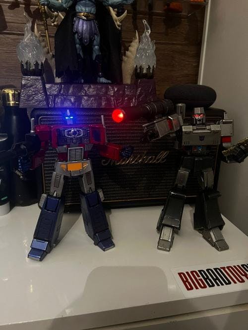Transformers G1 Megatron Action Figure - Diecast, LED, Weapons