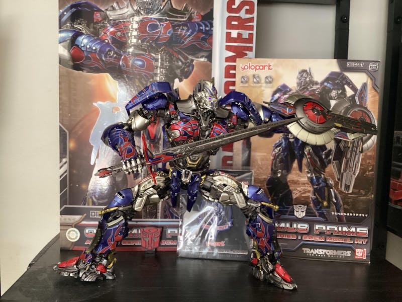 Transformers The Last Knight - 20cm Optimus Prime Model Kit - AMK PRO Series