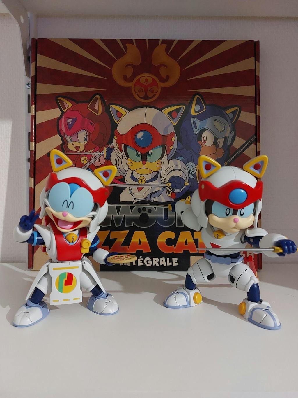 Samurai Pizza Cats - 13.3 cm Speedy Model Kit - AMK PRO Series