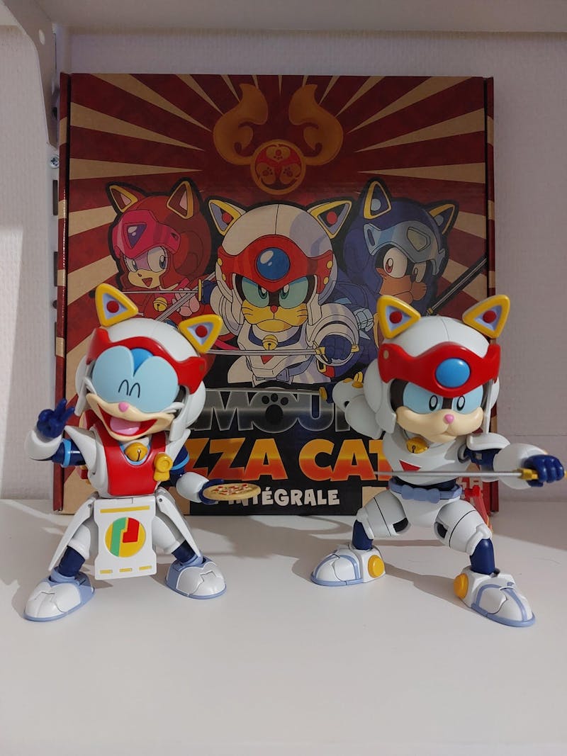 Samurai Pizza Cats - 13.3 cm Speedy Model Kit - AMK PRO Series