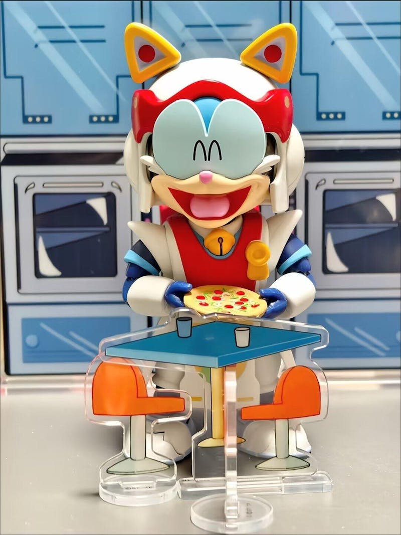 Samurai Pizza Cats - 13.3 cm Speedy Model Kit - AMK PRO Series