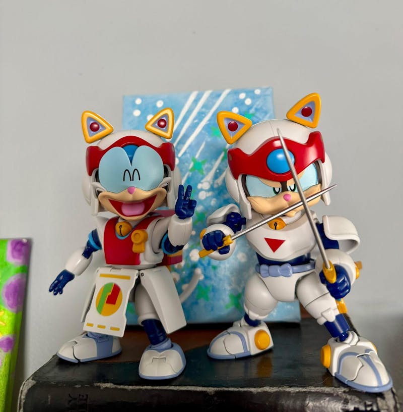 Samurai Pizza Cats - 13.3 cm Speedy Model Kit - AMK PRO Series