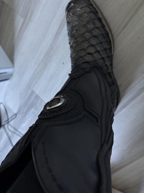 Bota Cuadra Pirarucu Negra & Beige CU979