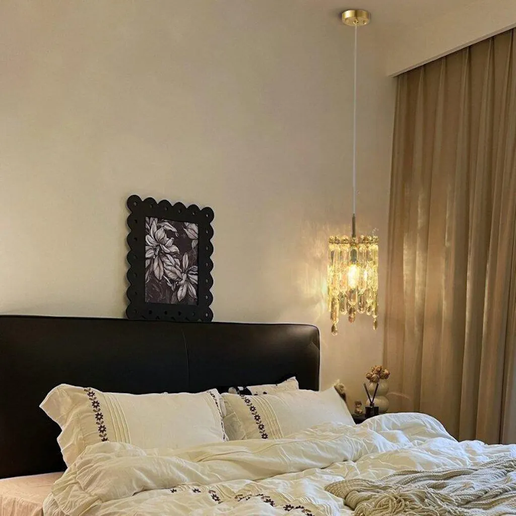 Elf Luxury Crystal Pendant Light for Dining Room