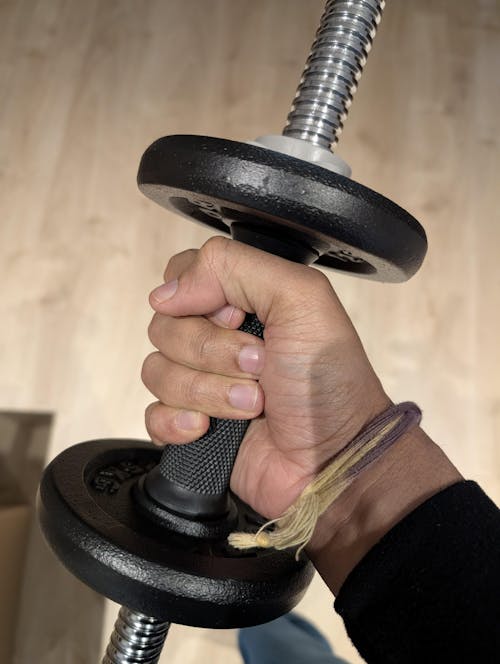 York Fitness 15 KG Black Cast Iron Dumbbell Set ( 2 X 7.5KG)