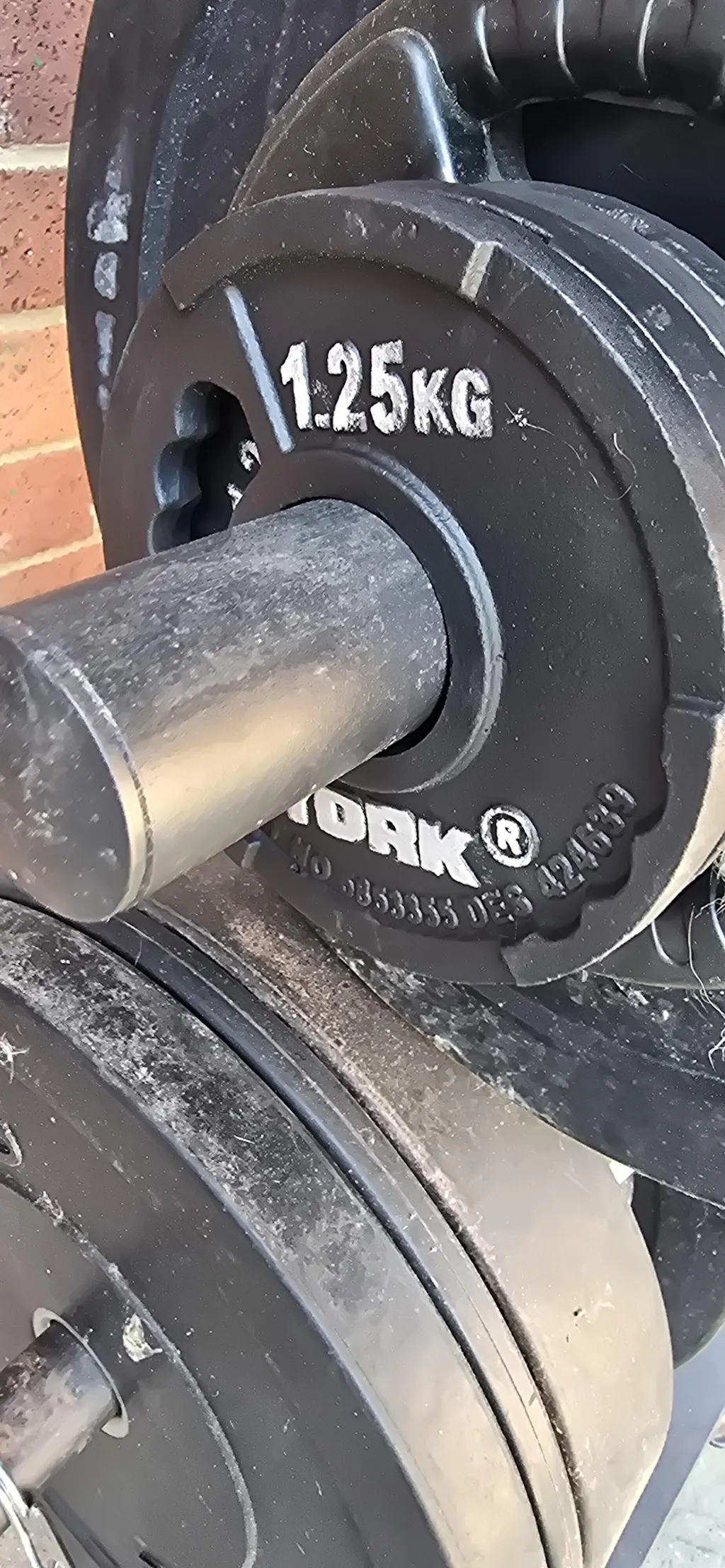 York Barbell G2 2" Cast Iron Olympic Weight Plates