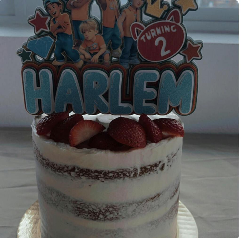 4Town Cake Topper Yoryina Creations