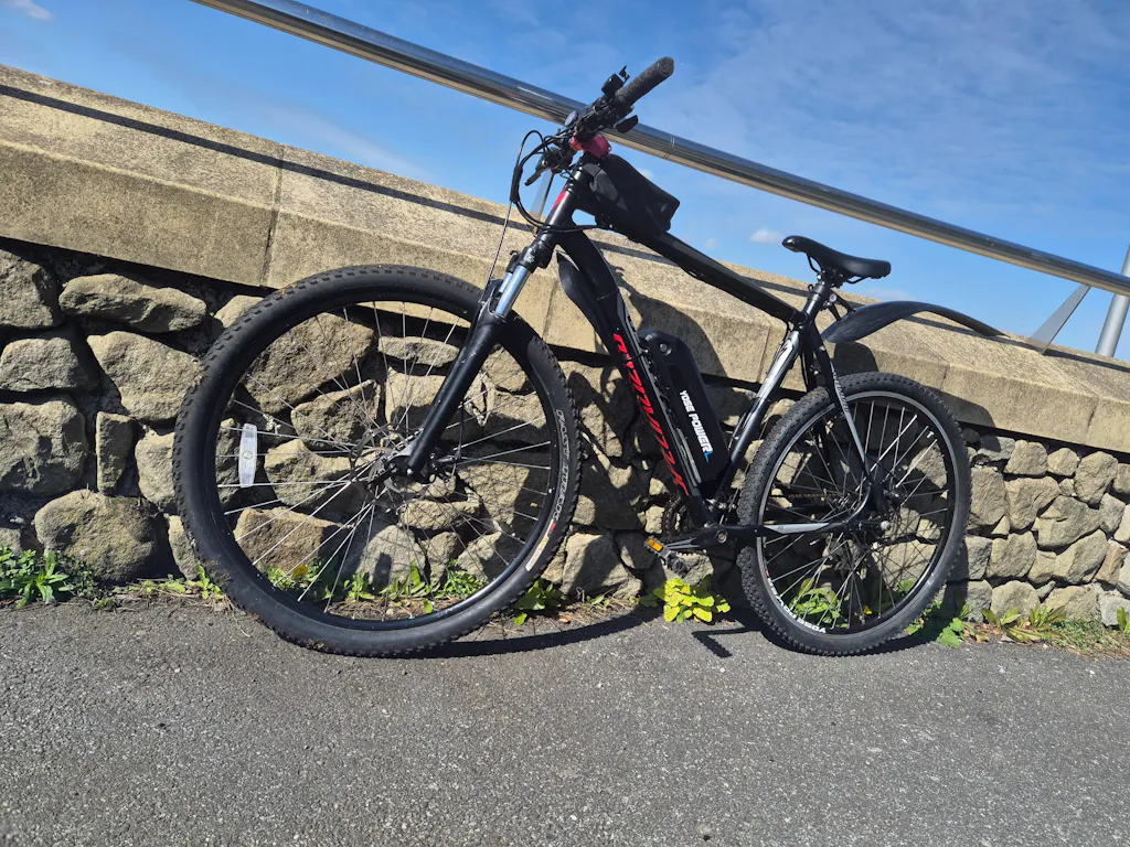 36V350W 26"/27.5"/28" Rear E-Bike Conversion Kit for Freewheel with 36V13Ah HL1 Battery