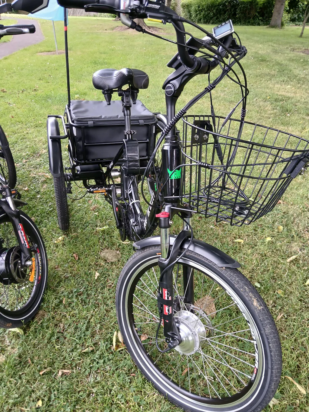 36V250W 24"/26"/27.5"/28" Front E-Bike Conversion Kit
