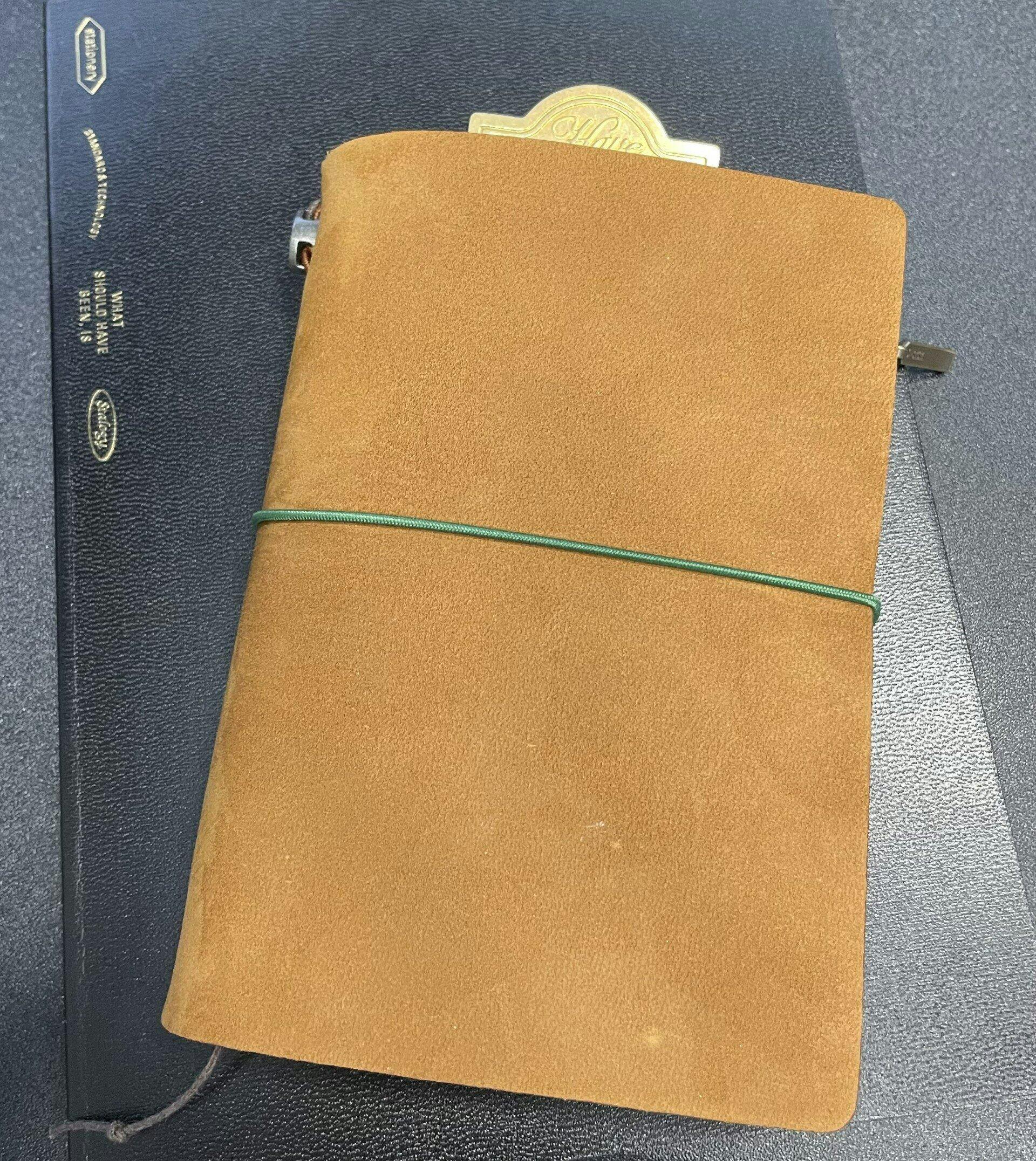 TRAVELER'S notebook キャメル　他備品 TRAVELER's Notebook - Passport Size - Camel – Yoseka Stationery