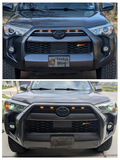 Black Toyota Logo Kolya Matte Black Front Center Grille Insert Cover Trim Blackout Emblem Kit For Toyota 4runner Accessories 2020 2021 2022 2023 2024 Toyota Emblems Black Black Toyota Logo Kolya Matte Black Front Center Grille Insert Cover Trim Blackout Emblem Kit For Toyota 4runner Accessories 2020 2021 2022 2023 2024 Toyota Emblems Black