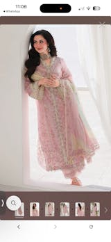 Qalamkar Sahil Luxury Lawn – SA-09 HANIYA