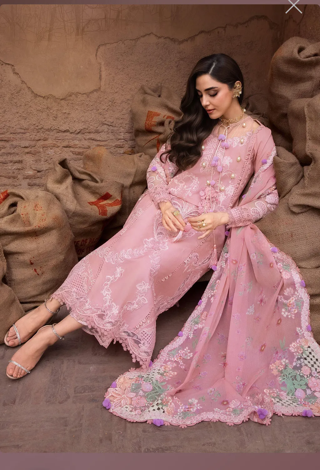 Saira Shakira Breeze Festive Luxury Lawn  – OPHELIA-4-B