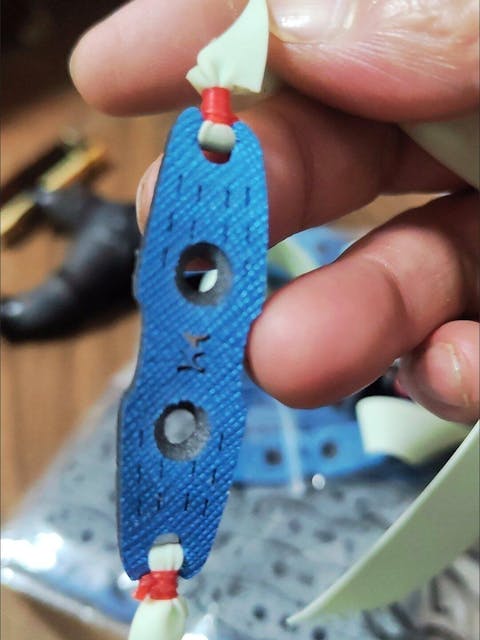 Blue Slingshot Pouch-C23