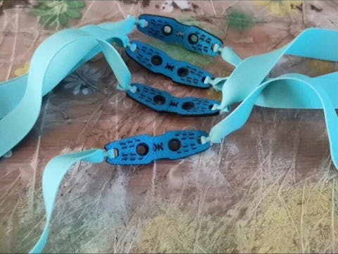 Blue Slingshot Pouch-C23