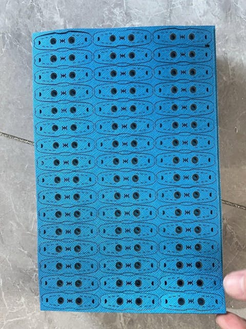 Blue Slingshot Pouch-C23