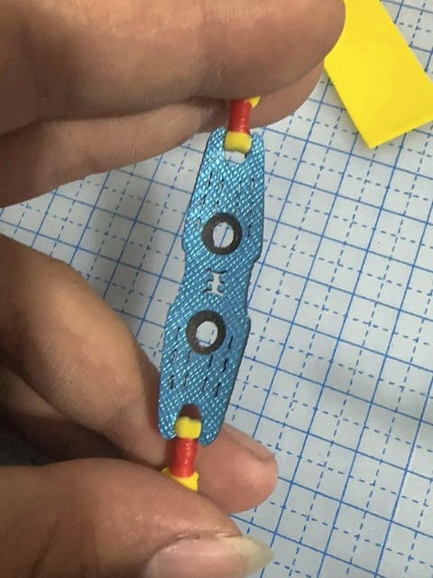 Blue Slingshot Pouch-C23