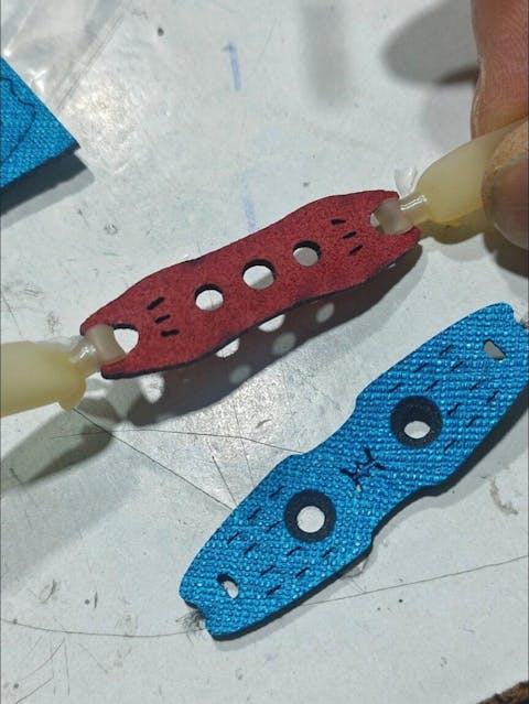 Blue Slingshot Pouch-C23