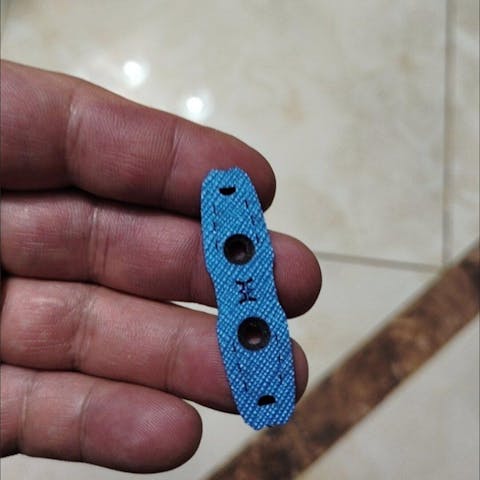 Blue Slingshot Pouch-C23