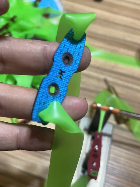 Blue Slingshot Pouch-C23