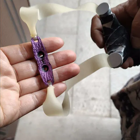 Purple Slingshot Pouch-C22