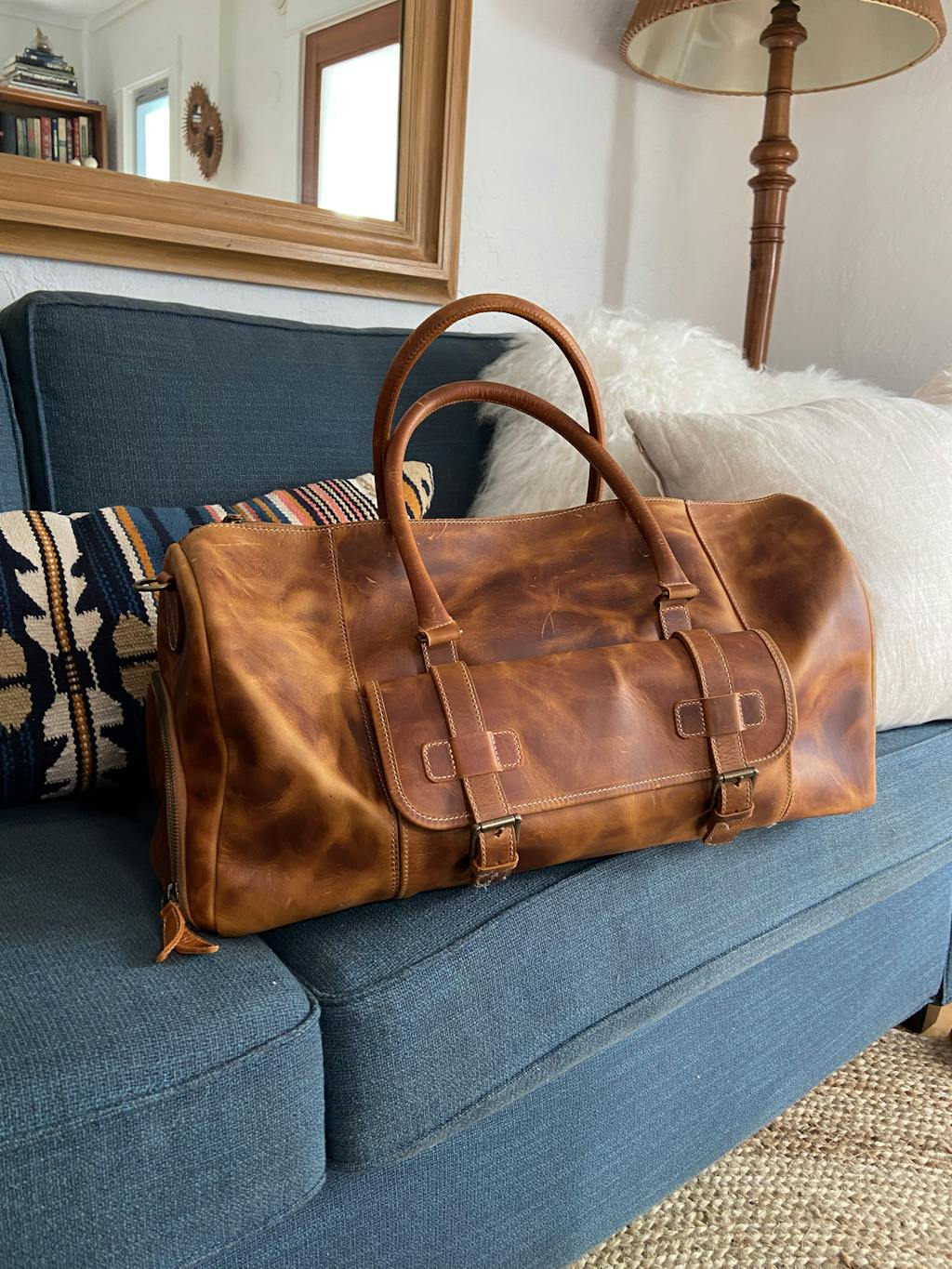 Archibald Leather Duffle Bag Yukon Bags