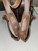 Caribou Leather Shoulder Pads