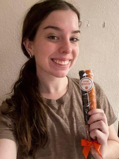 Halloween Chocolate Covered Pretzel Rods