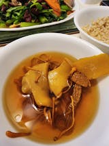 Agaricus Blazei Mushroom, Conch & Cordyceps Flower Soup