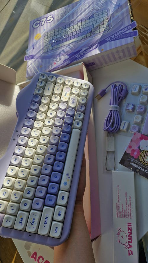 PRE-ORDER YUNZII C75 Cake Meow Wireless Mechanical Keyboard