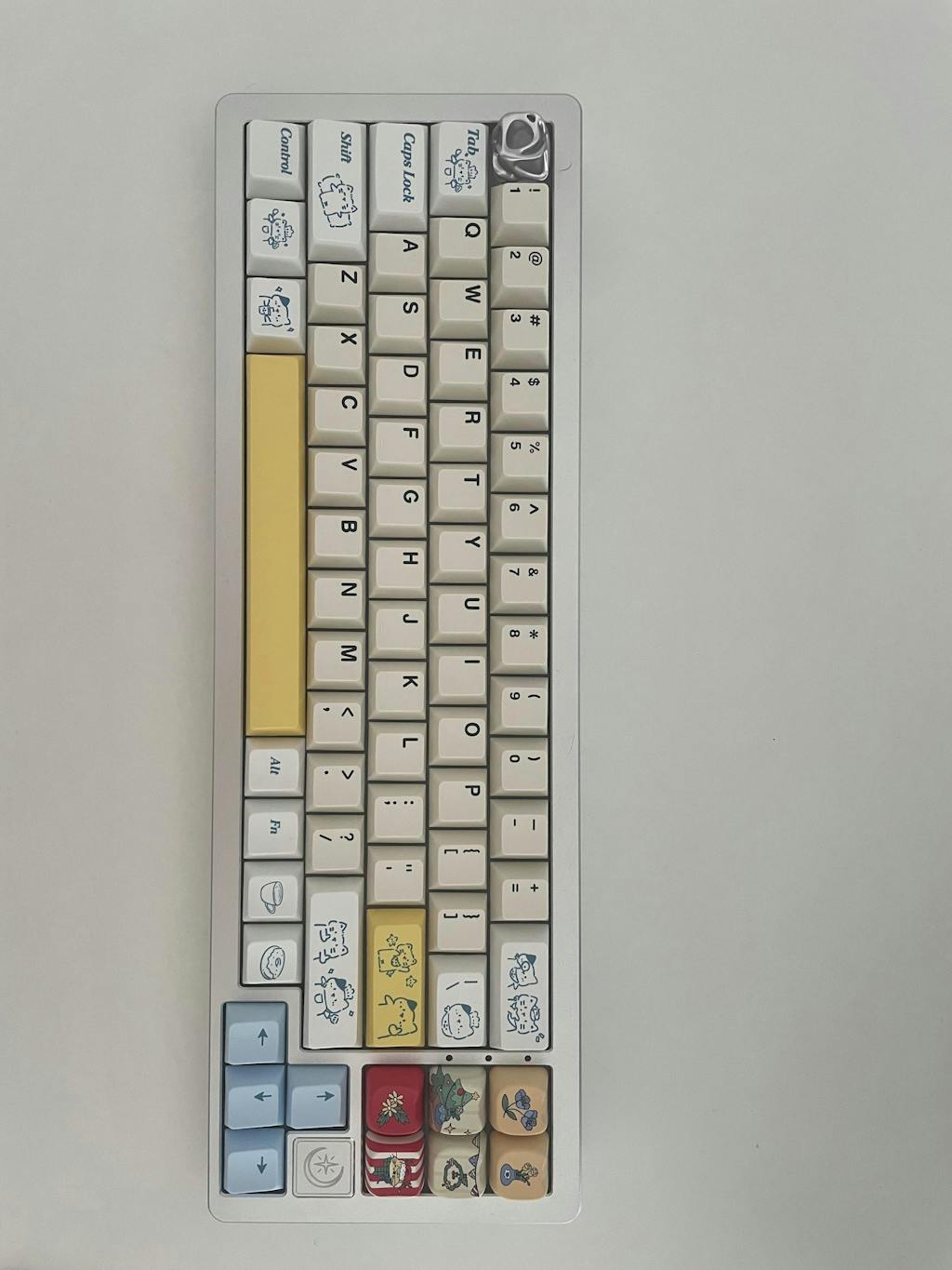 YUNZII Line Cat Cherry Profile Keycap Set