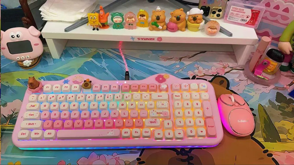 YUNZII C98 Cake Meow Wireless Mechanical Keyboard