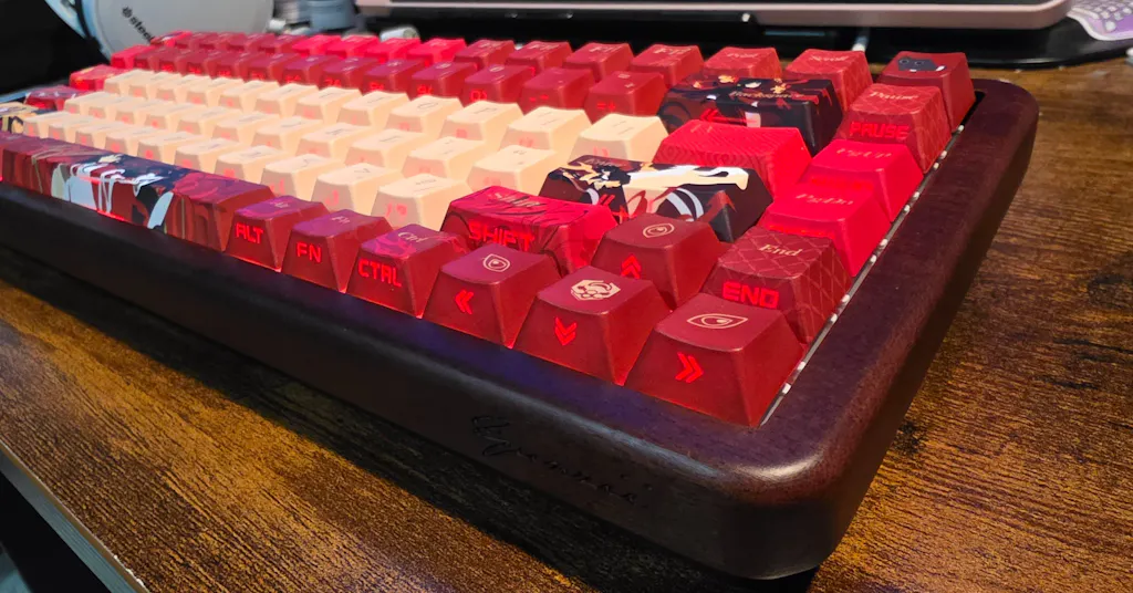 YUNZII WOOD84 Wireless Mechanical Keyboard