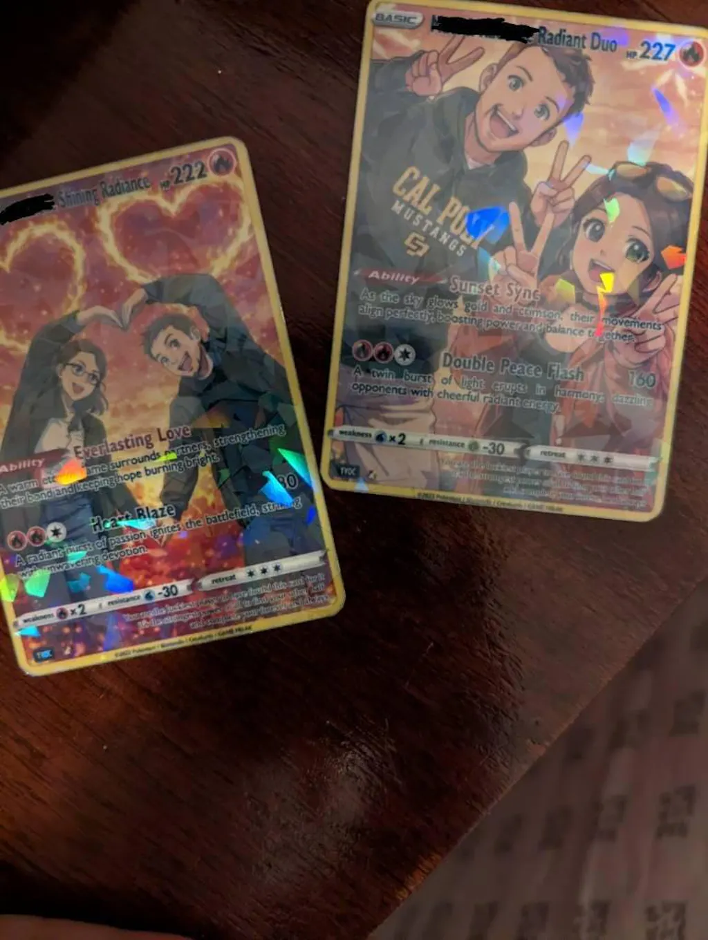 POKÉMON STYLE CARD — COUPLES