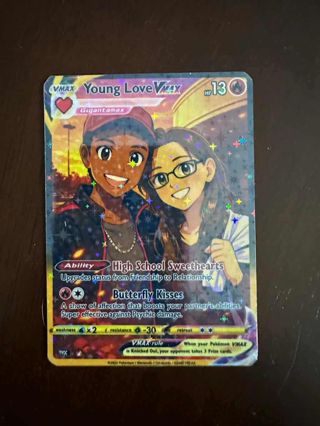 POKÉMON STYLE CARD — COUPLES