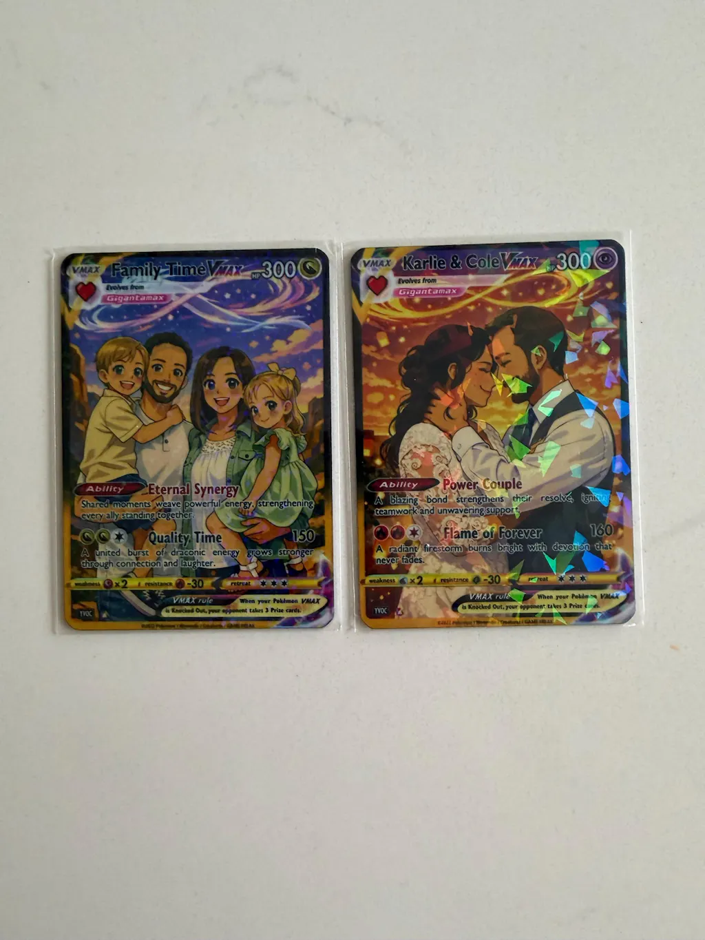 POKÉMON STYLE CARD — COUPLES