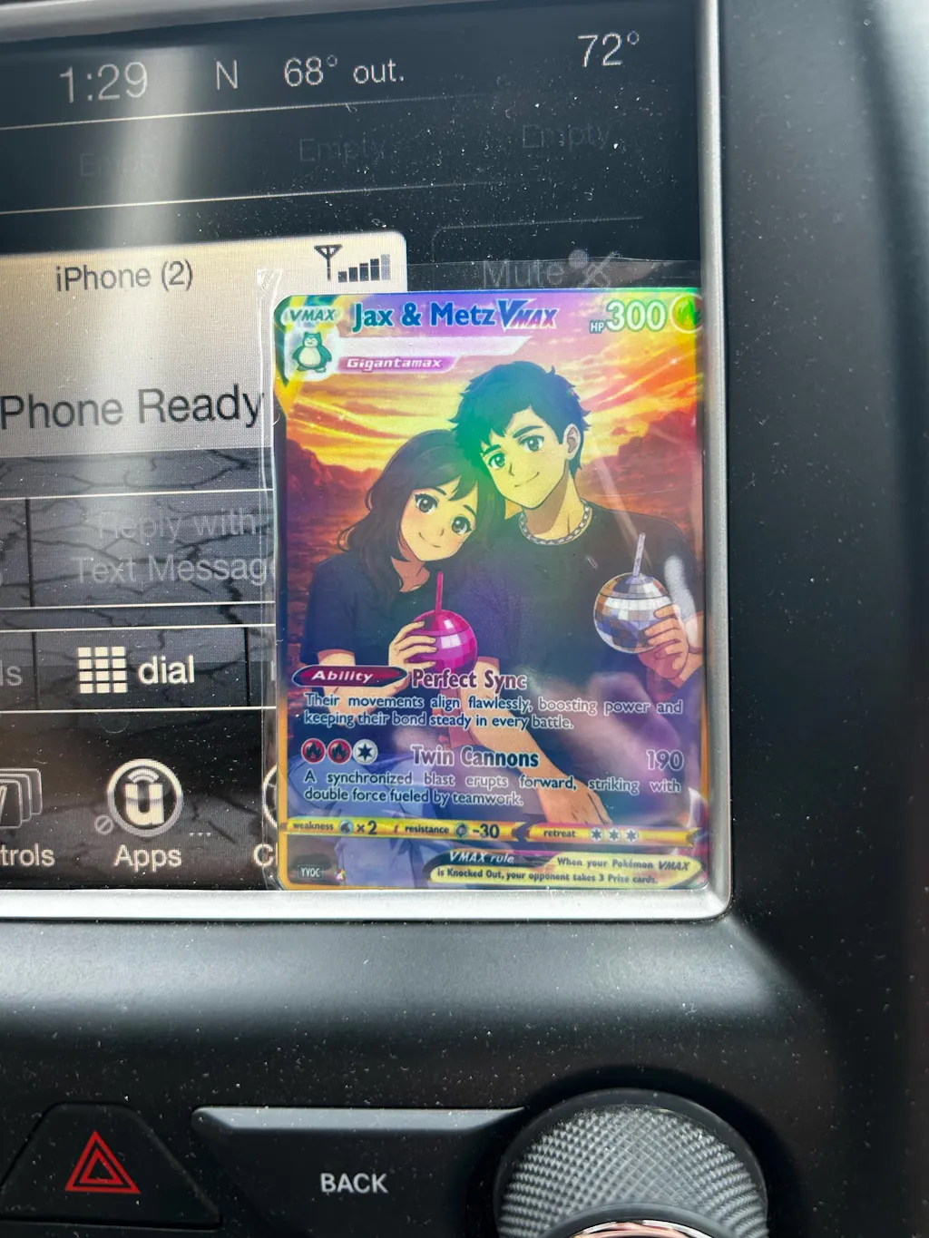 POKÉMON STYLE CARD — COUPLES