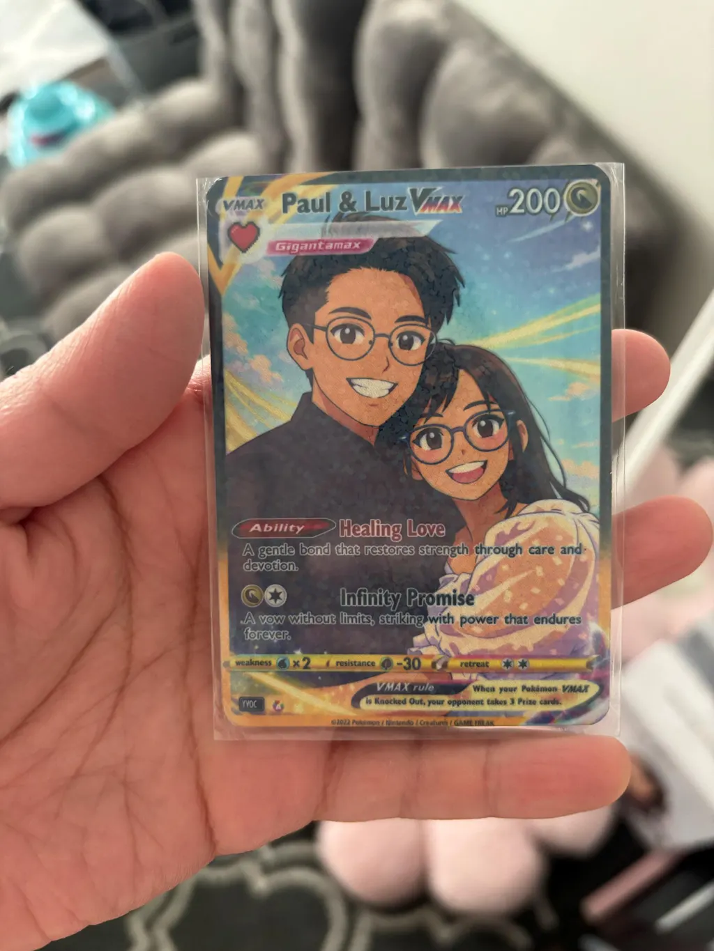 POKÉMON STYLE CARD — COUPLES
