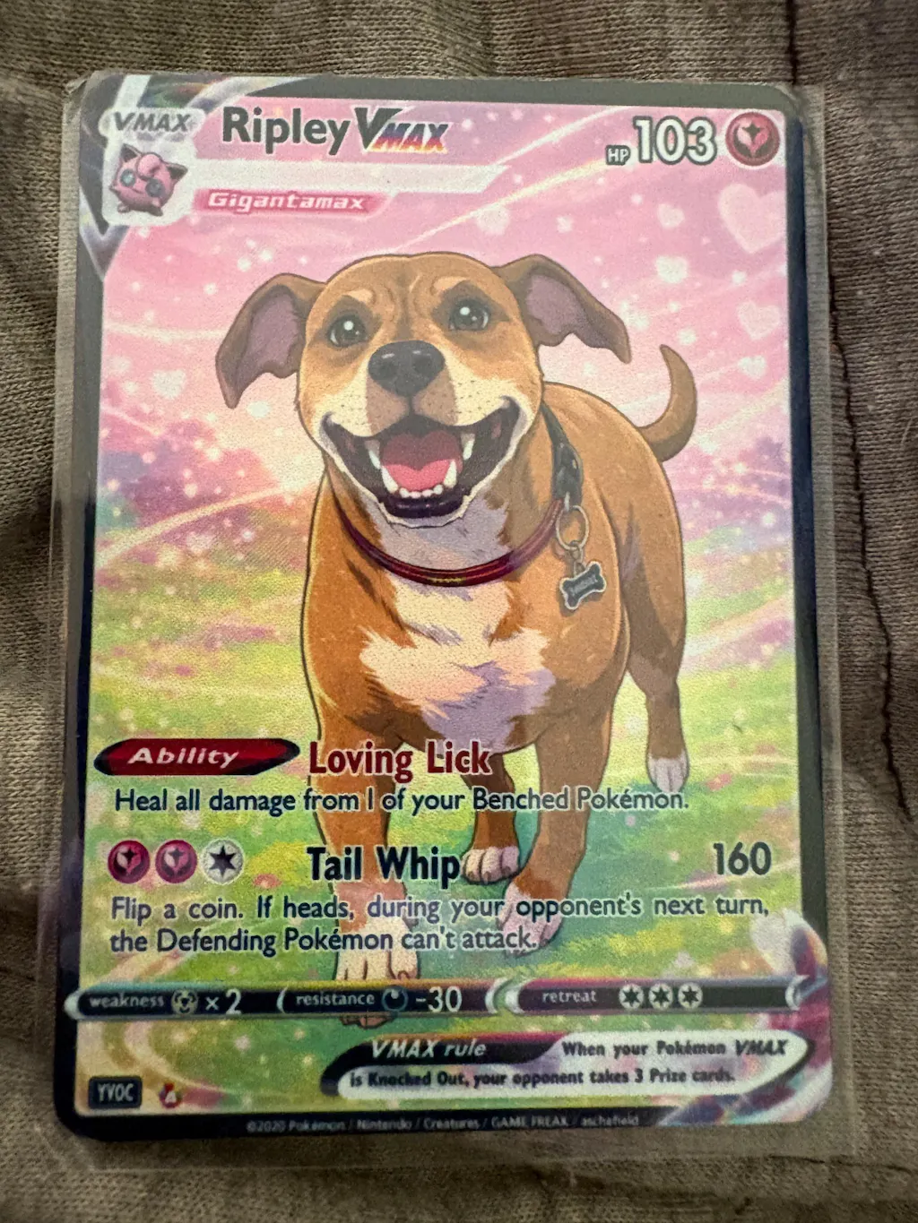 POKÉMON STYLE CARD — PETS