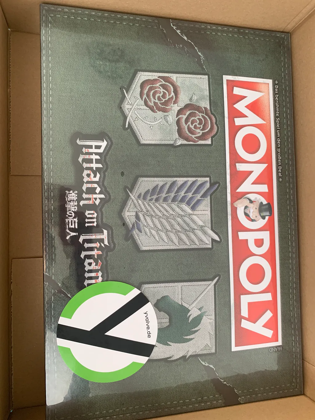 Attack On Titan Monopoly Deutsch