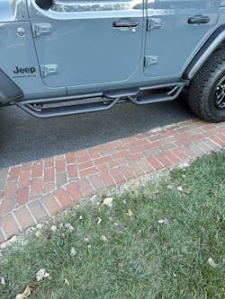 for 2024 Jeep Wrangler Rock Slider Compatible with 2018-2025 Jeep Wrangler JL JLU Unlimited 4 Doors| Yzona