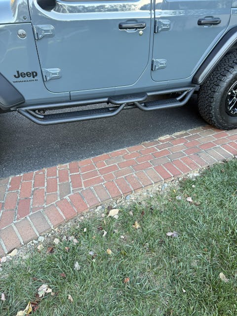 for 2024 Jeep Wrangler Rock Slider Compatible with 2018-2025 Jeep Wrangler JL JLU Unlimited 4 Doors| Yzona