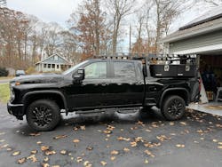 Black Cab Length Nerf Bars Truck Running Boards for 2019-2026 Chevy Silverado & GMC Sierra 1500