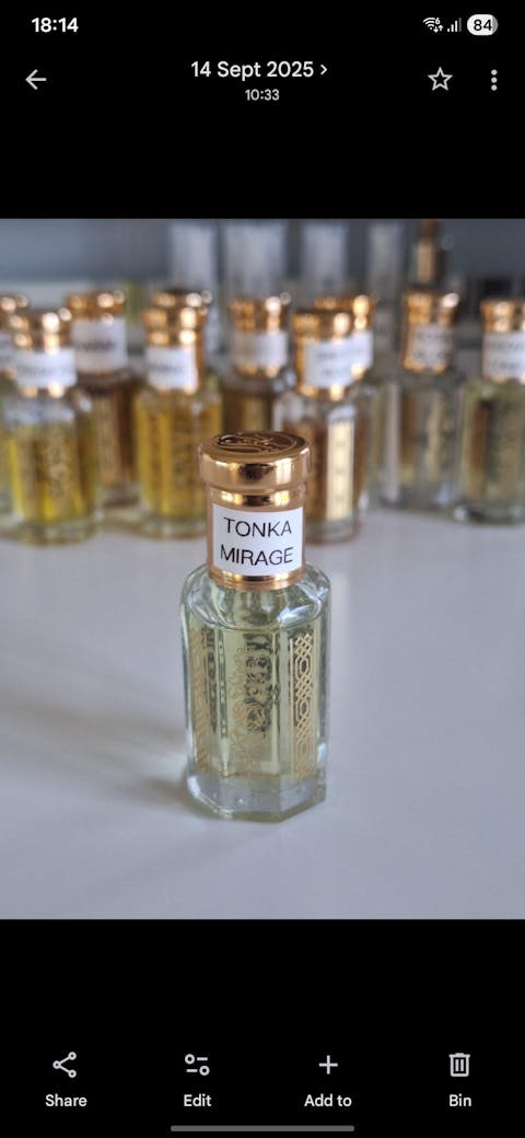 TONKA MIRAGE Perfume oil