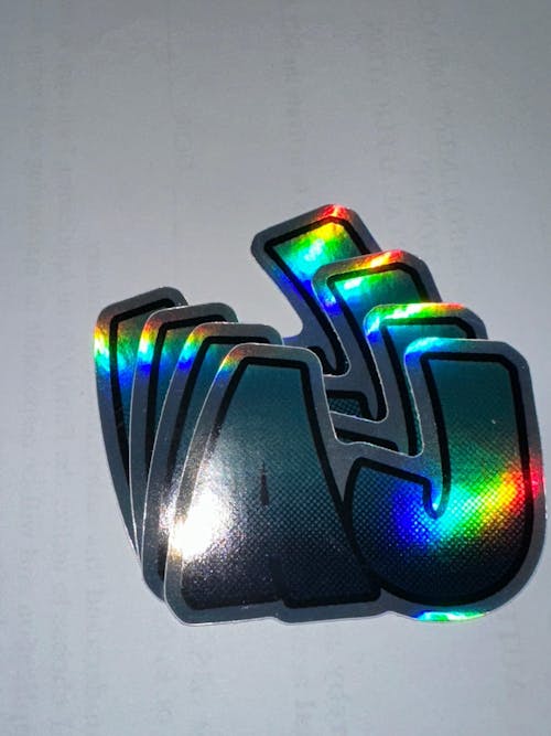 Iridescent Holographic Stickers