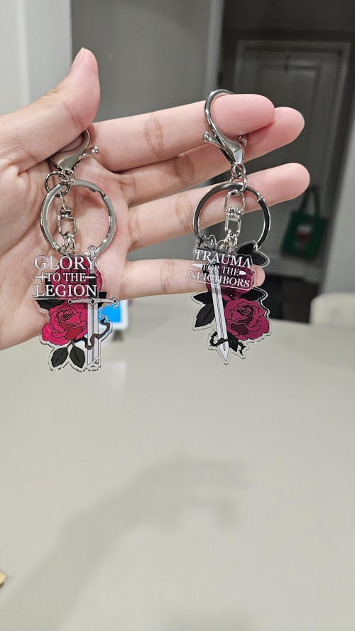 Clear Acrylic Keychains